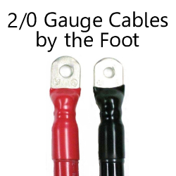 2/0 Gauge Cables By The Foot